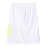 Balmain Bermuda tinta unita con Logo Bianco per Bambino BU6S39 BIANCO BALMAIN 