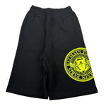 Balmain Bermuda tinta unita con Logo Nero per Bambino BU6S39 NERO BALMAIN 