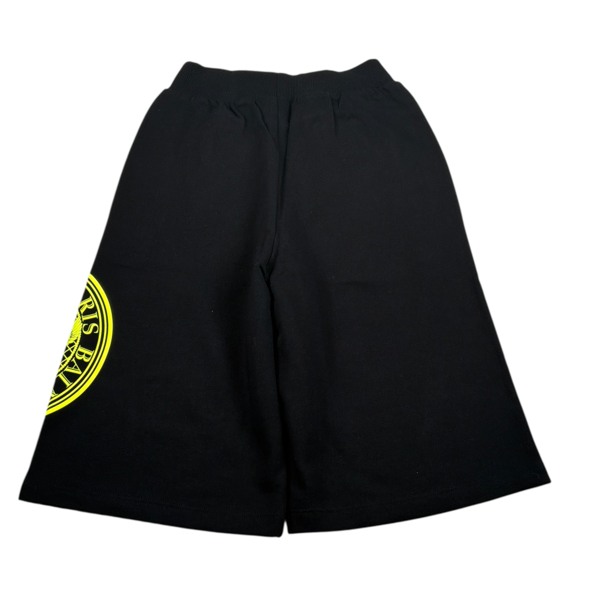 Balmain Bermuda tinta unita con Logo Nero per Bambino BU6S39 NERO BALMAIN 