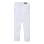 Balmain Pantalone Tinta Unita con Elastico In Vita per Bambina BW6Q5 BIANCO BALMAIN 