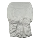 Bamboom+Babies Set 2 Pezzi Lenzuola con Angoli Tinta Unita per Neonato 217 BIANCO BAMBOOM+BABIES 