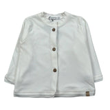 Bamboom+Babies Cardigan Tinta Unita per Neonato 872 BIANCO BAMBOOM+BABIES 