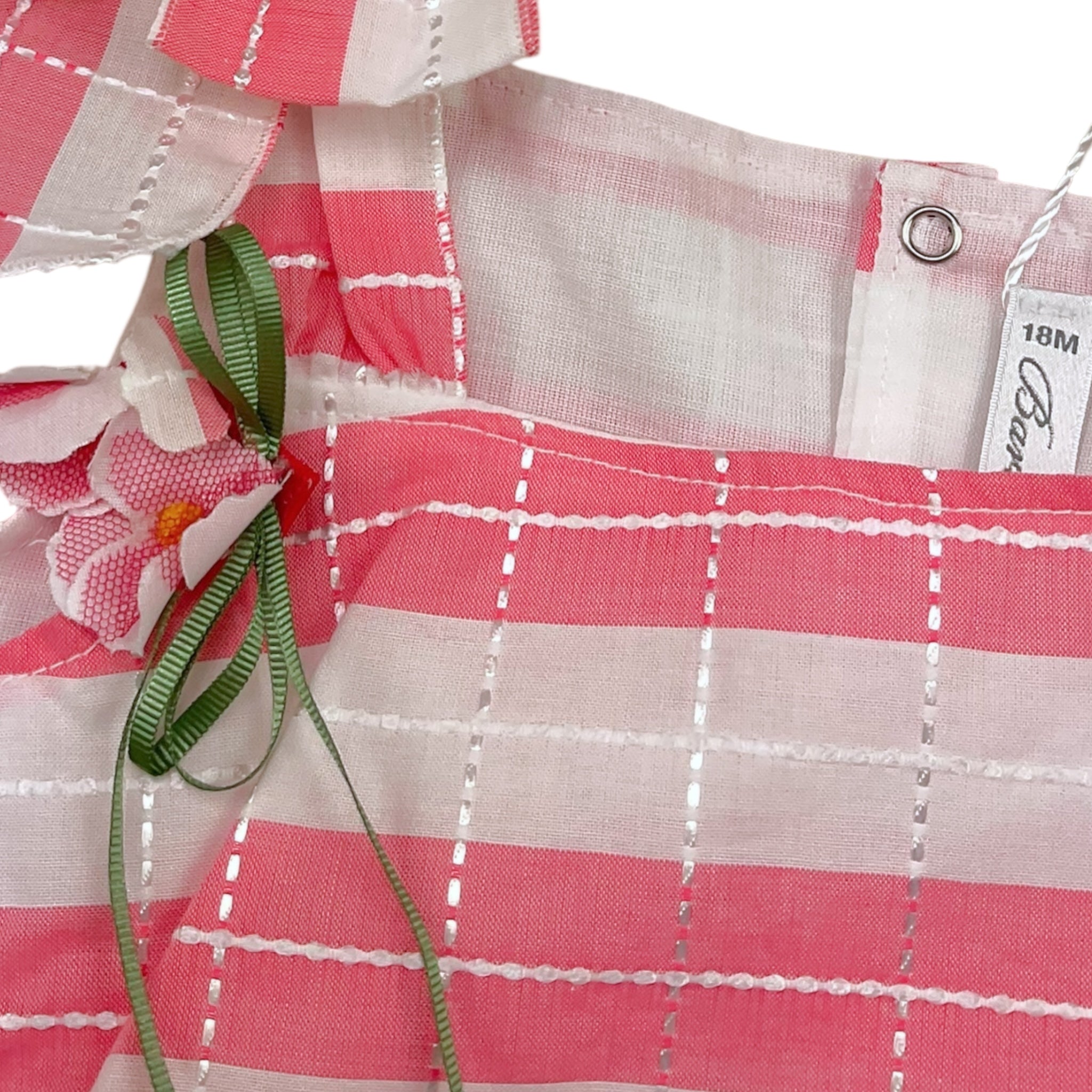 Barcellino Completo 2 Pezzi Tp-Short Bicolore  per Neonata 9674 BIANCO/ROSA BARCELLINO 
