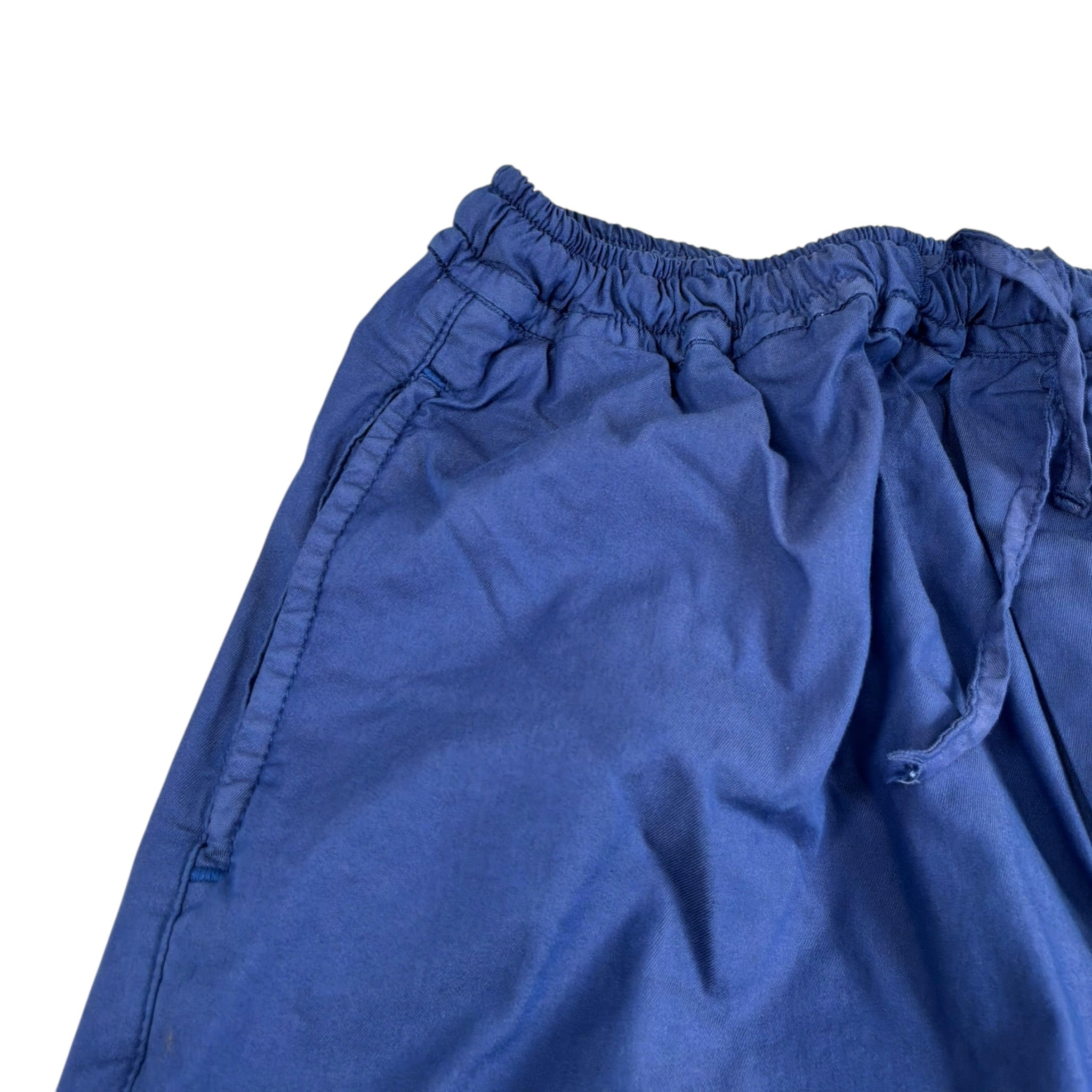 Manuel Ritz Pantalone tinta unita con Elastico In Vita Blu per Bambino MR2537 BLU MANUEL RITZ 