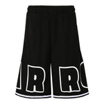 Barrow Kids Bermuda tinta unita con Logo Nero per Bambino S5BKJUBE067 NERO BARROW KIDS 