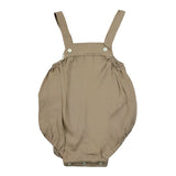 Bear Completo 2 Pezzi Camicia-Salopette Bicolore per Neonato 03 BIANCO/BEIGE BEAR 