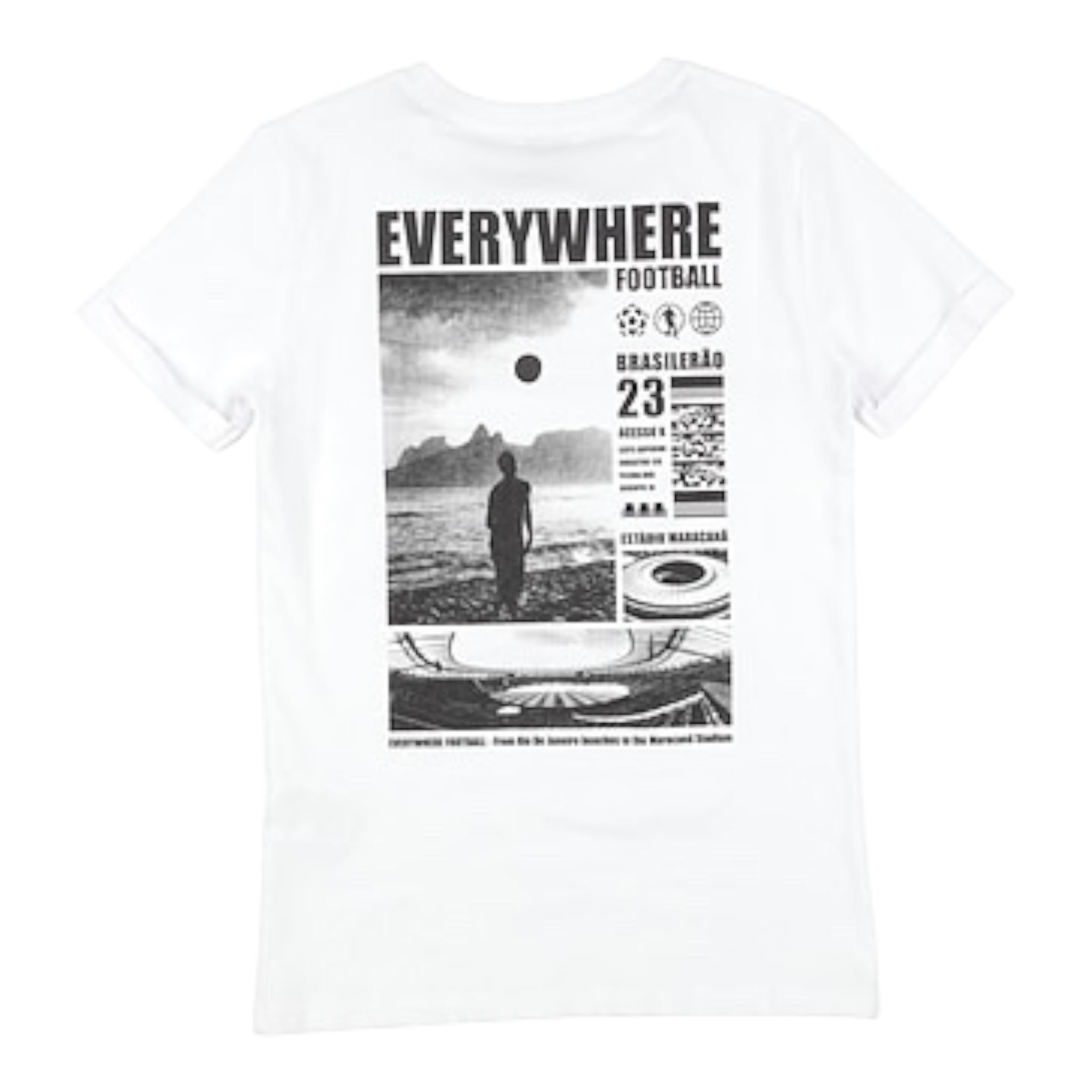 Bikkembergs T-Shirt Girocollo Tinta Unita con Logo per Bambino BK1452 BIANCO BiKKEMBERGS 