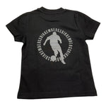 Bikkembergs T-Shirt Girocollo Tinta Unita con Logo per Bambino BK1602X NERO BiKKEMBERGS 