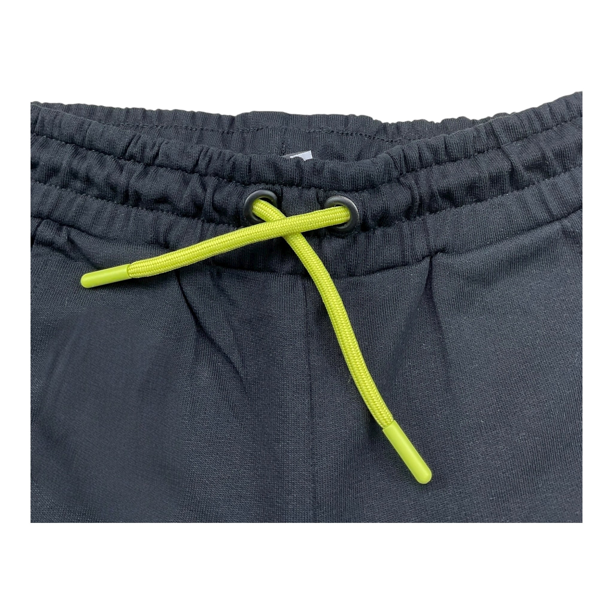 Bikkembergs Bermuda Tinta Unita con Elastico per Bambino BK2334 NERO BiKKEMBERGS 