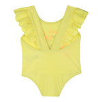 Billieblush Costume Un Pezzo Tinta Unita con Ricami per Neonata U20834 GIALLO BillIEBLUSH 