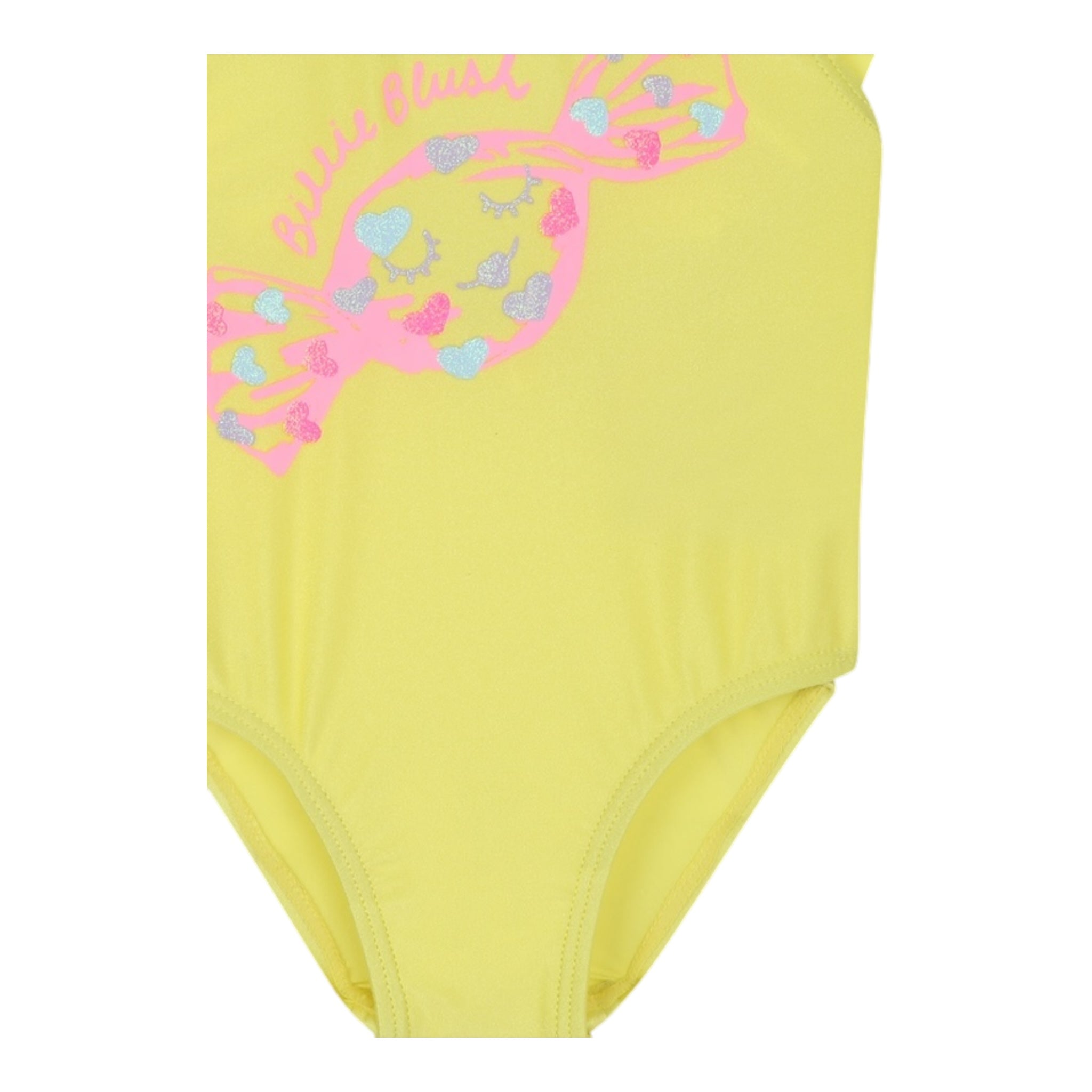 Billieblush Costume Un Pezzo Tinta Unita con Ricami per Neonata U20834 GIALLO BillIEBLUSH 