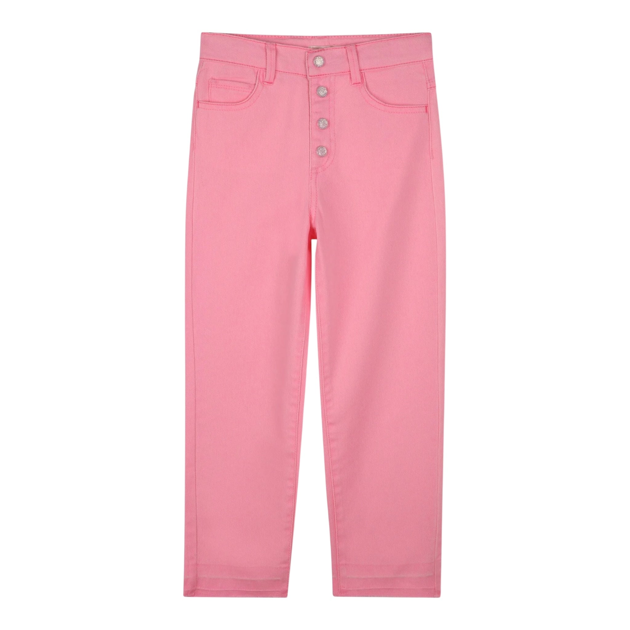 Billieblush Pantalone Tinta Unita con Girovita Regolabile per Bambina U20854 ROSA FLUO BillIEBLUSH 