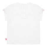 Billieblush T-Shirt Tinta Unita con Stampa per Neonata U21105 BIANCO BillIEBLUSH 