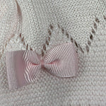 Bimbalo' Cappello tinta unita con Ricami Rosa per Neonata 7579 ROSA BIMBALO' 