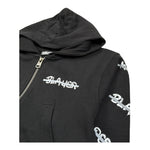 Blauer Felpa con Zip E Cappuccio Tinta Unita con Stampe per Neonata 25SBLGF02547N NERO BLAUER 