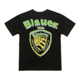 Blauer T-Shirt Tinta Unita con Stampa per Bambino 25SBLKH025555 NERO BLAUER 