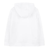 Boss Felpa Tinta Unita con Cappuccio E Stampa per Bambino J52027 BIANCO BOSS 
