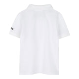 Boss Polo Mezza Manica Tinta Unita per Neonato J52100XX BIANCO BOSS 