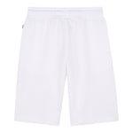 Boss Bermuda Tinta Unita con Logo per Bambino J52169B BIANCO BOSS 