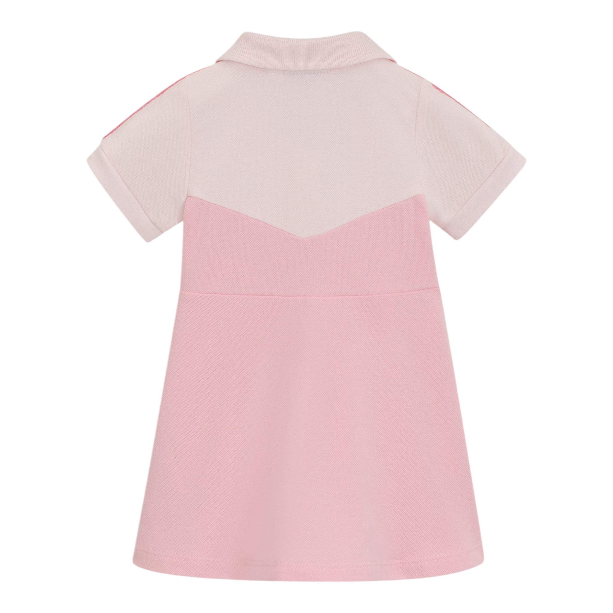 Boss Abito Mezza Manica Tinta Unita per Neonata J521866 ROSA BOSS 