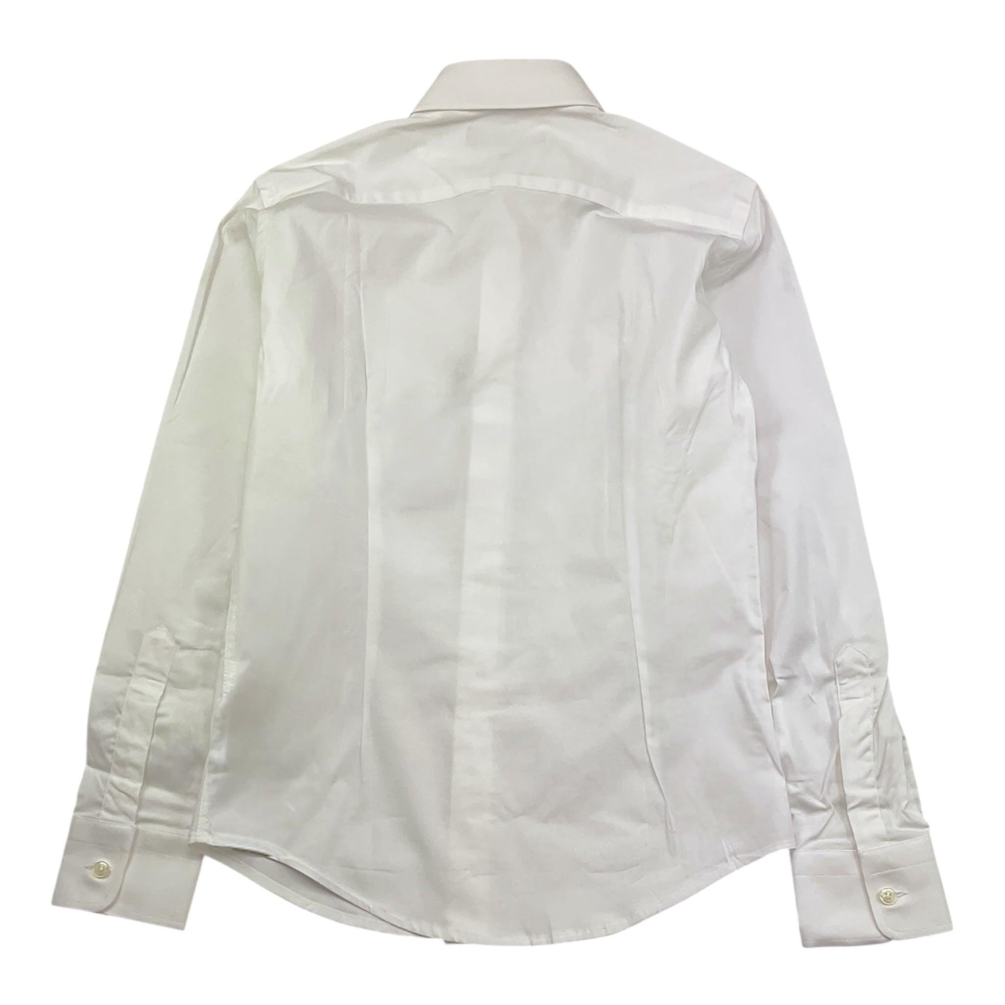 C12 Camicia Manica Lunga Tinta Unita per Bambino CMC219 BIANCO C12 