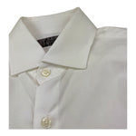 C12 Camicia Manica Lunga Tinta Unita per Bambino CMC219 BIANCO C12 