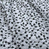 Caffe' D'Orzo Abito Tinta Unita con Fantasia per Bambina ZW1A82M0063 BIANCO CAFFE' D'ORZO 