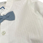 Calamaro Completo 2 Pezzi Camicia-Bermuda per Neonato 11146 BIANCO CALAMARO 