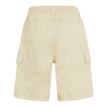 Calvin Klein Bermuda Tinta Unita con Stampa per Bambino IB0IB02057XX VERDE CALVIN KLEIN 