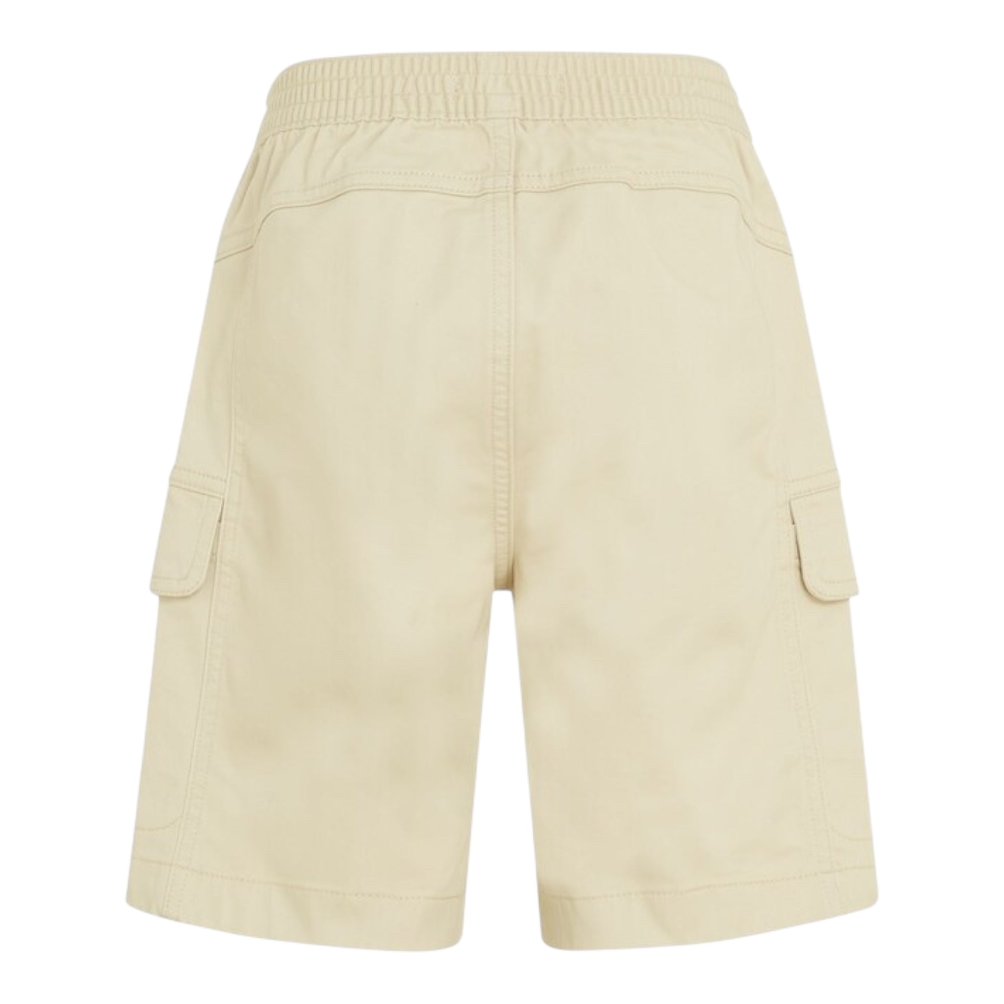 Calvin Klein Bermuda Tinta Unita con Stampa per Bambino IB0IB02057XX VERDE CALVIN KLEIN 