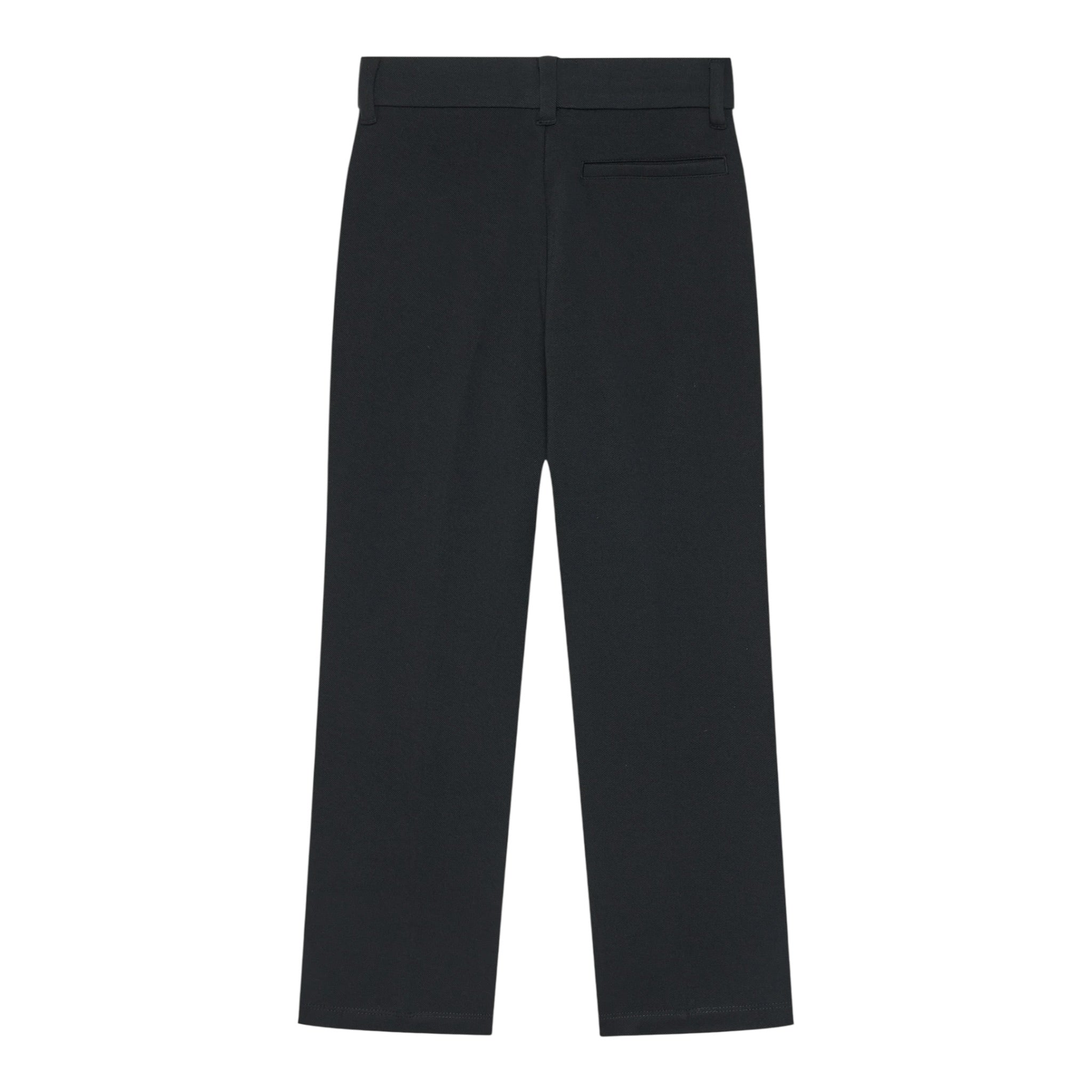 Calvin Klein Pantalone tinta unita con Logo Nero per Bambino IB0IB02341 NERO CALVIN KLEIN 
