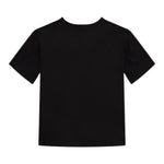 Calvin Klein T-Shirt Girocollo tinta unita con Logo Nero per Bambino IB0IB02353X NERO CALVIN KLEIN 