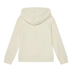 Calvin Klein Felpa Tinta Unita con Cappuccio E Stampa per Bambino IB0IB02380 PANNA CALVIN KLEIN 