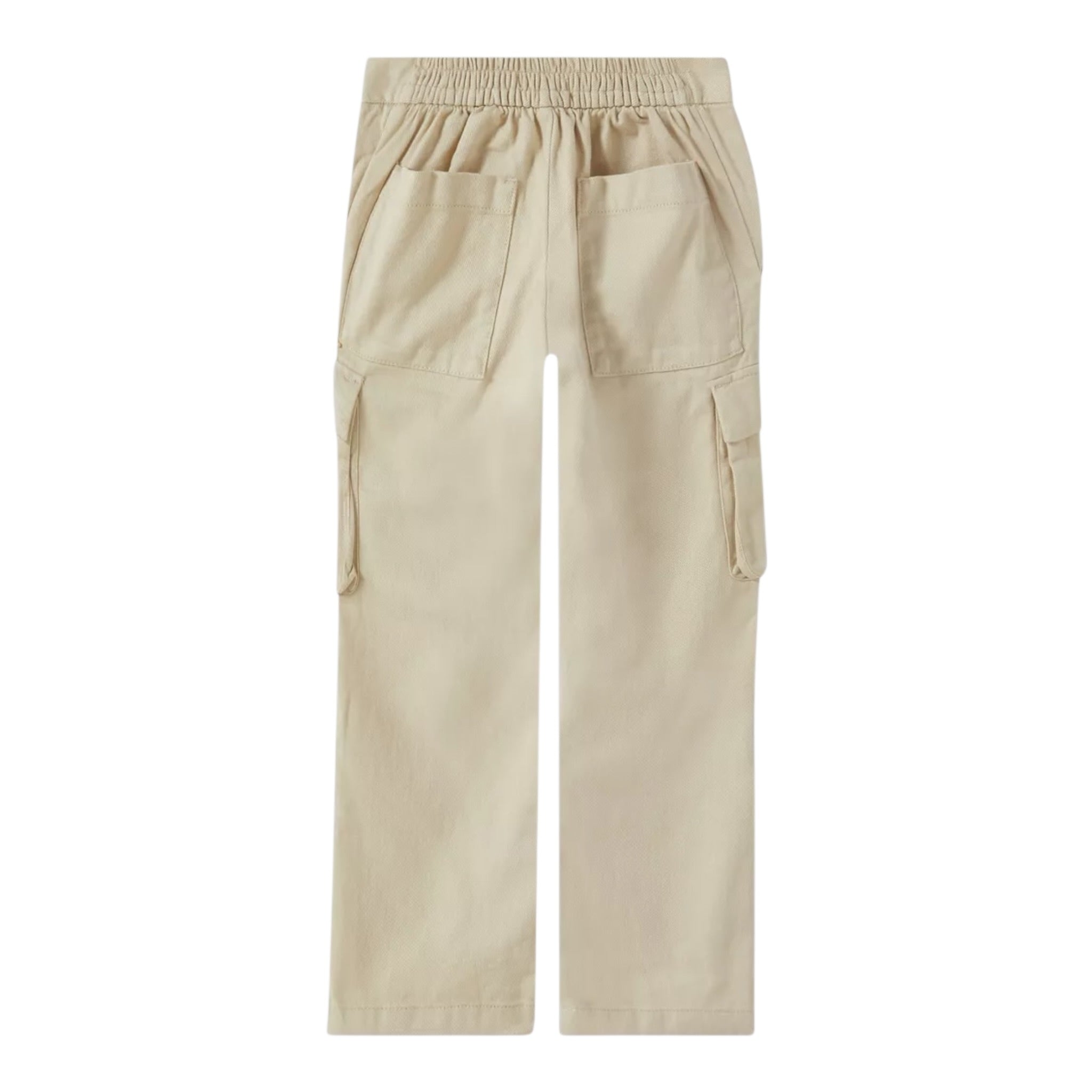 Calvin Klein Pantalone Tinta Unita con Elastico In Vita per Bambino IB0IB02502 BEIGE CALVIN KLEIN 