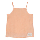 Calvin Klein Canotta Tinta Unita con Logo per Bambina IG0IG01954S0J PESCA CALVIN KLEIN 