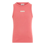 Calvin Klein Canotta Tinta Unita Giromanica con Stampa per Bambina IG0IG02871X FUXIA CALVIN KLEIN 