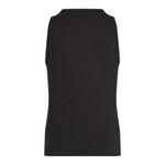 Calvin Klein Canotta Tinta Unita Giromanica con Stampa per Bambina IG0IG02871X NERO CALVIN KLEIN 
