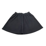 Calvin Klein Gonna Tinta Unita con Elastico Logato per Bambina IG0IG02895 NERO CALVIN KLEIN 
