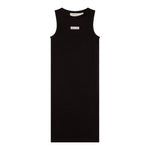 Calvin Klein Abito tinta unita Giromanica con Logo Nero per Bambina IG0IG02906XXX NERO CALVIN KLEIN 