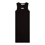 Calvin Klein Abito tinta unita Giromanica con Logo Nero per Bambina IG0IG02906XXX NERO CALVIN KLEIN 