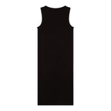 Calvin Klein Abito tinta unita Giromanica con Logo Nero per Bambina IG0IG02906XXX NERO CALVIN KLEIN 