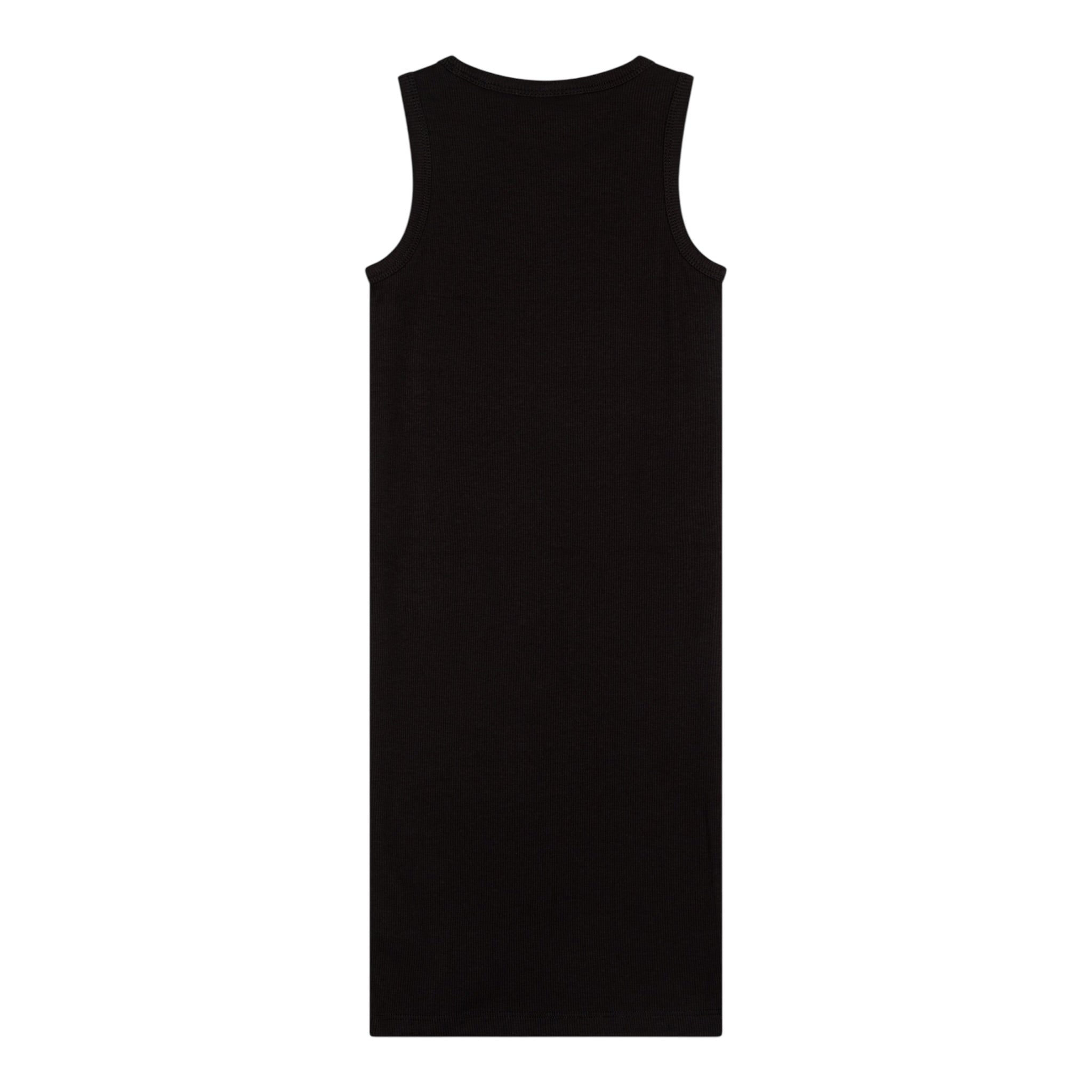 Calvin Klein Abito tinta unita Giromanica con Logo Nero per Bambina IG0IG02906XXX NERO CALVIN KLEIN 