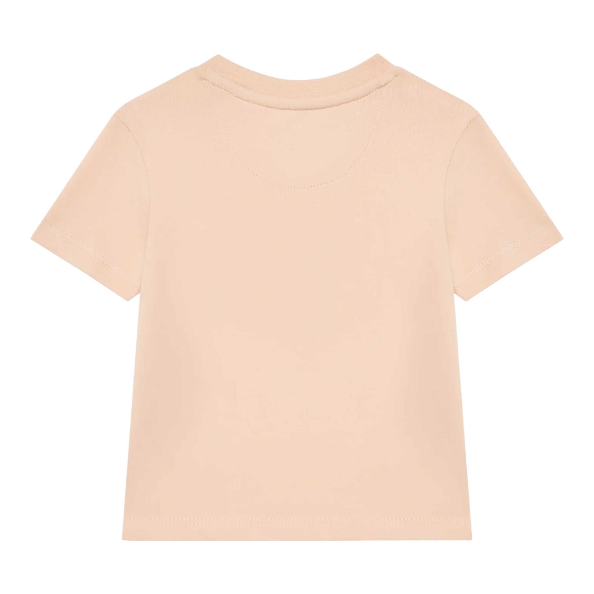 Calvin Klein T-Shirt Tinta Unita con Logo per Neonata IN0IN00001X ROSA CALVIN KLEIN 