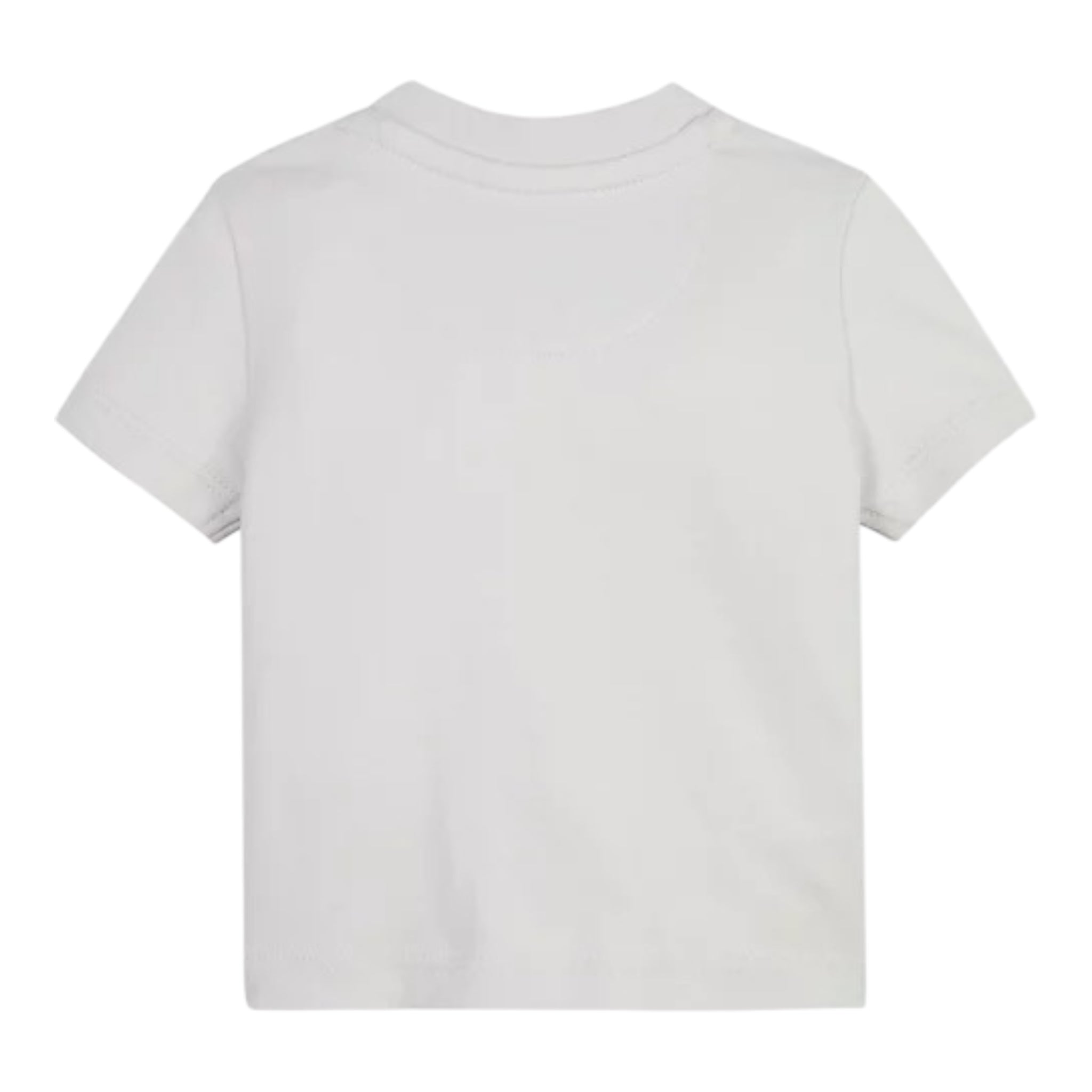 Calvin Klein T-Shirt Tinta Unita Girocollo con Stampa per Bambino IN0IN00068J GRIGIO CALVIN KLEIN 