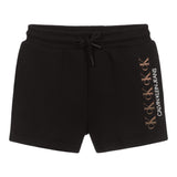 Calvin Klein Short Tuta tinta unita con Elastico In Vita Nero per Bambina SHCL NERO CALVIN KLEIN 