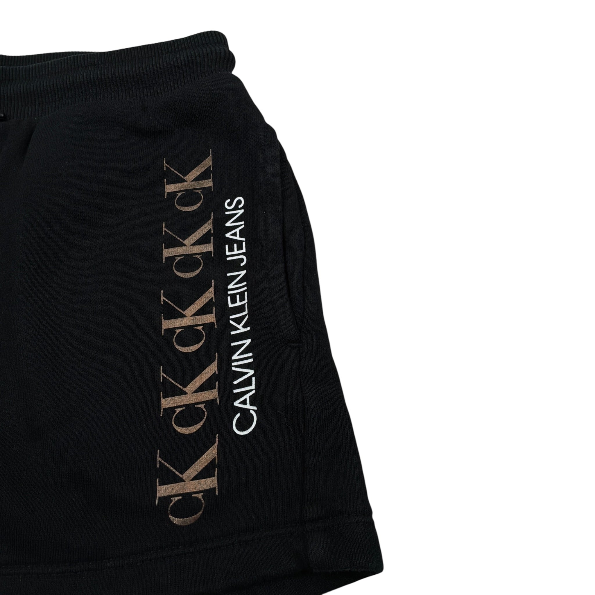 Calvin Klein Short Tuta tinta unita con Elastico In Vita Nero per Bambina SHCL NERO CALVIN KLEIN 