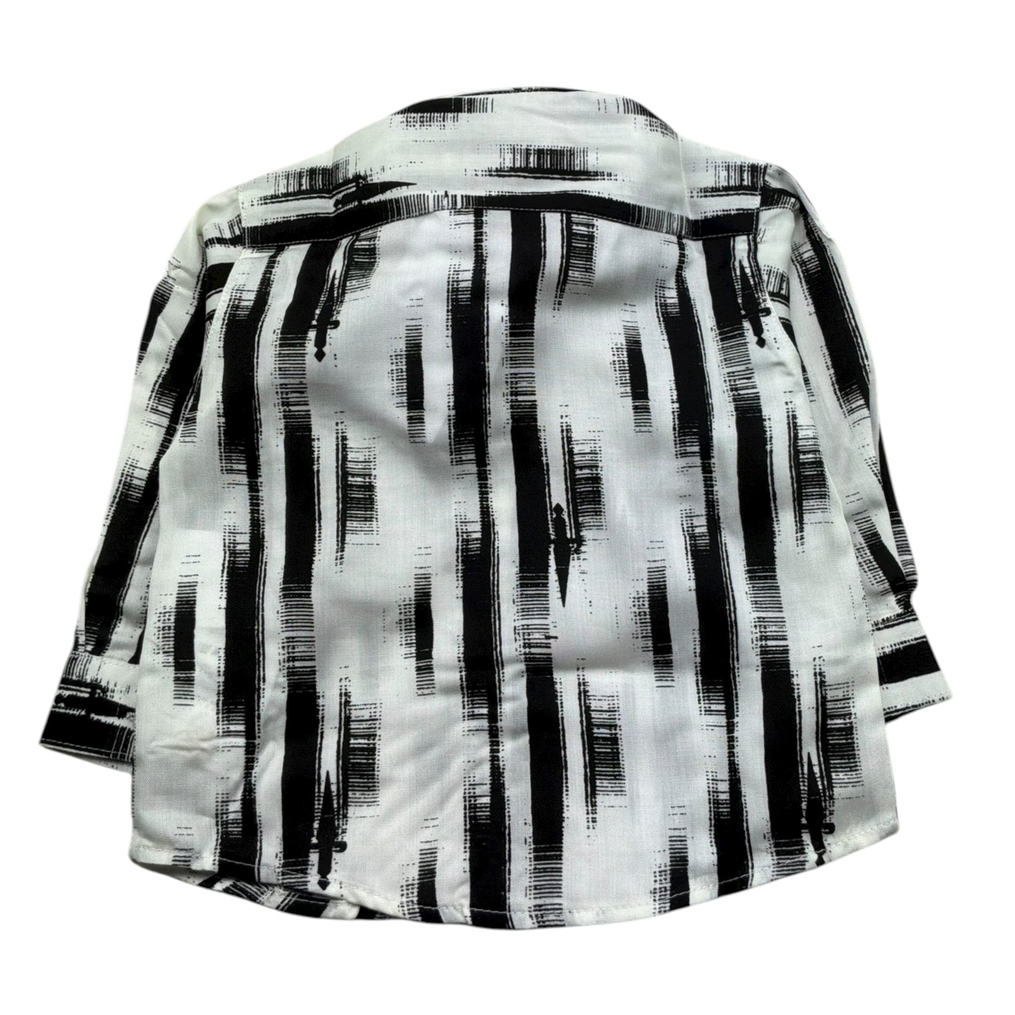 Cesare Paciotti Camicia Manica Lunga Bicolore per Neonato CMP5163BX PANNA CESARE PACIOTTI 