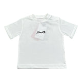 Cesare Paciotti T-Shirt Girocollo Tinta Unita con Stampa per Neonato TSP5113BXN BIANCO CESARE PACIOTTI 