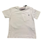 Cesare Paciotti T-Shirt Girocollo Tinta Unita con Stampa per Neonato TSP515B BIANCO CESARE PACIOTTI 