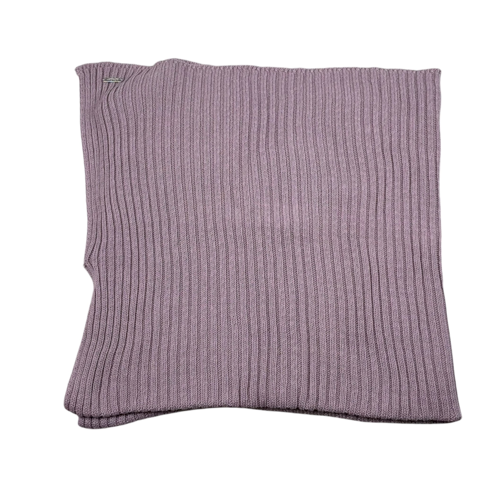 Cnd Coperta Tinta Unita con Logo per Neonata RRIR LILLA CND 